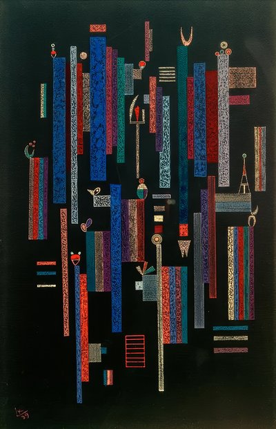 Game of Verticals by Wassily Kandinsky